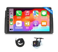 Eonon Android 14 Autoradio pour BMW E46 1999-2005, M3 2000~2006, écran de 9 Pouces GPS Sat Nav, sans Fil CarPlay, Android Auto, Caméra de recul, Wi-FI/Bluetooth/USB [3+32 Go] E46X7