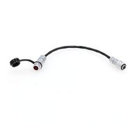 Eonvic Blackmagic Pocket Cinema Camera Câble d'alimentation 4K SF610 2 broches mâle vers femelle (10 cm)