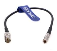 Eonvic Câble 3G HD/SDI 1.0/2.3 DIN vers BNC mâle Timecode pour Blackmagic Design Red One Atomos (Din vers BNC femelle)