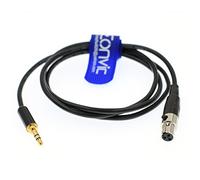 Eonvic Câble Audio TRS 3,5 mm vers Mini-XLR 3 Broches pour Casque AKG K7XX.