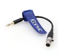 EONVIC Câble audio TRS mâle 3,5 mm vers mini XLR femelle à 3 broches pour casque AKG, 30 cm, 15 cm