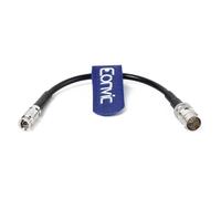 Eonvic Câble coaxial micro BNC mâle vers BNC femelle pour assistance vidéo 5" 3G Blackmagic Design Moniteurs 6G HD SDI Câble vidéo 15 cm