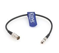 Eonvic Câble coaxial micro BNC vers BNC femelle 4K HD SDI 75 Ohm pour caméra de vidéosurveillance (15 cm)