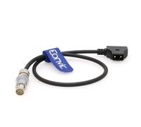 Eonvic Câble d'alimentation de batterie Fischer femelle vers Dtap V-Mount/doré pour caméra Phantom haute vitesse VEO-S