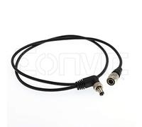 EONVIC Câble d'alimentation Hirose 4 broches mâle vers DC5.5/2.1 mm pour appareils vidéo PIX-E5 E7 12 V