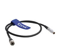 Eonvic Câble d'alimentation pour appareil photo Sony F5 F55 vers émetteur Microlite Hirose 4 broches mâle vers mâle 7 broches