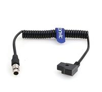 Eonvic Câble d'alimentation pour Fujinon Cabrio 19-90 mm Zoom Lens Servo Motor Hirose 20 broches mâle vers D-Tap mâle (20 broches - datp enroulé)