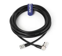 Eonvic Câble d'antenne GPS TNC vers TNC 90 degrés flexible RG223 pour récepteurs GNSS/GPS (6 m)