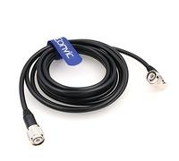 Eonvic Câble d'antenne GPS TNC vers TNC flexible à 90 degrés RG223 pour récepteurs GNSS/GPS (5 m)