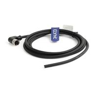 Eonvic Câble de capteur électrique industriel M12 4 broches femelle à angle droit (câble femelle RA-M12 4 broches)