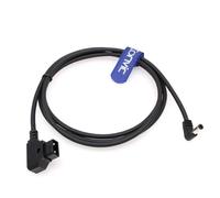 Eonvic Câble DTap vers DC Barrell pour batterie Anton Bauer V-Mount D-Tap mâle vers DC 5,5 x 2,5 mm