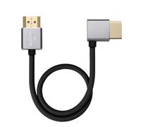 Eonvic Câble HDMI 2.1 8K en silicone 48 Gbit/s ultra haut débit compatible 8K @ 60 Hz 4K @ 120 Hz pour appareil photo Sony PXW-FS7/FS7K FX3 FX6 FX9 Canon XF305 XF300 XF705 C700 C500 Mark II Noir 0,5 m