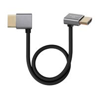 Eonvic Câble HDMI 2.1 8K en silicone 48 Gbit/s ultra haut débit prend en charge 8K @ 60 Hz 4K @ 120 Hz pour appareil photo Sony PXW-FS7/FS7K FX3 FX6 FX9 Canon XF305 XF300 XF705 C700 C500 Mark II Noir
