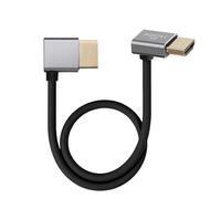 Eonvic Câble HDMI 2.1 8K en silicone 48 Gbit/s ultra haut débit prend en charge 8K @ 60 Hz 4K @ 120 Hz pour appareil photo Sony PXW-FS7/FS7K FX3 FX6 FX9 Canon XF305 XF300 XF705 C700 C500 Mark II Noir