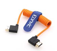 Eonvic Câble HDMI 2.1 8K HDMI vers HDMI haute vitesse fin mâle vers mâle tressé pour moniteur Atomos Ninja V Sony a7siii Portkeys BM5