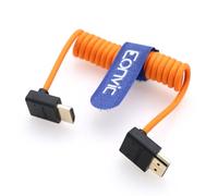 Eonvic Câble HDMI 2.1 8K HDMI vers HDMI haute vitesse fin mâle vers mâle tressé pour moniteur Atomos Ninja V Sony a7siii Portkeys BM5