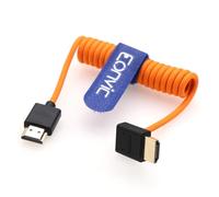 Eonvic Câble HDMI 2.1 8K HDMI vers HDMI haute vitesse fin mâle vers mâle tressé pour moniteur Atomos Ninja V Sony a7siii Portkeys BM5