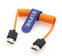 Eonvic Câble HDMI 2.1 8K HDMI vers HDMI haute vitesse fin mâle vers mâle tressé pour moniteur Atomos Ninja V Sony a7siii Portkeys BM5