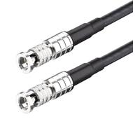 Eonvic Câble micro BNC 12G-SDI, droit vers droit, câble coaxial 75 Ohm, prend en charge la transmission vidéo 4K @ 60 fps pour caméra Blackmagic Pocket Cinema/Sony FX3/FX30/Atomos Ninja V Monitor 10 m