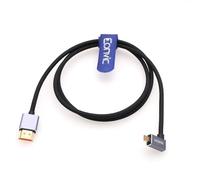 Eonvic Câble micro HDMI vers HDMI 8K 4K 2.1 48 Gbit/s HDMI pour GoPro Hero 7/6/5/4 Raspberry Pi 4 Sony A5000 Handycam A6500 A73 A7S Canon R5 R7 EOS M50 ThinkPad 8, Yoga 2 Pro