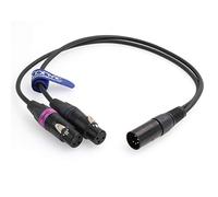Eonvic Cable-XLR Câble audio double canal 5 broches vers 3 broches XLR Arri