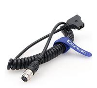 Eonvic Cables- B4 2/7,6 cm vers connecteur D-Tap Hirose 12 Broches câble d'alimentation pour Fujinon, Nikon, Canon, Angenieux