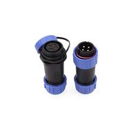 Eonvic HE21 Connecteur circulaire 4 broches 50 V 30 A Fiche mâle femelle étanche IP68 Connecteur de câble pour appareil industriel