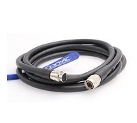 Eonvic Hirose Câble coaxial haute flexibilité 12 broches Famle vers 12 broches mâle Câble d'extension professionnel en cuivre Taiyo pour appareil photo Sony Himatch (1 m)