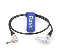 Eonvic Tentacle Câble de synchronisation Timecode à angle droit TRS 3,5 mm vers EXT 9 broches mâle pour Red Komodo