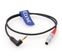 Eonvic Timecode Câble de tentacule 5 broches vers prise jack 3,5 mm à angle droit pour appareils audio Ambient NanoLockit 664/633