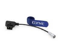 Eonvic Weipu Câble d'alimentation femelle à 2 broches pour BMPCC 4K Blackmagic Pocket 4K vers D-Tap, batterie à montage en V, 13 cm