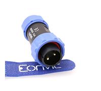 Eonvic Weipu SP21 SP2110/P 2 broches mâle fiche étanche IP68 connecteur en ligne câble industriel circulaire solaire connecteur électrique