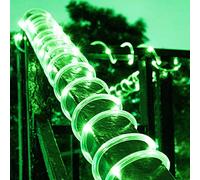 EONYUANGUO Guirlande Tube Lumineuse LED, 5M 50LED Guirlande Lumineuse Extérieure Tube 8 modes alimentés par USB Guirlandes lumineuses étanches pour Jardin, Patio, Noël (Vert)