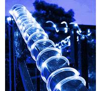 EONYUANGUO Guirlande Tube Lumineuse LED, 5M 50LED Guirlande Lumineuse Extérieure Tube 8 modes alimentés par USB Guirlandes lumineuses étanches pour Jardin, Patio, Noël (Bleu)