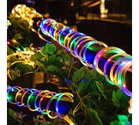 EONYUANGUO Guirlande Tube Lumineuse LED, 5M 50LED Guirlande Lumineuse Extérieure Tube 8 modes alimentés par USB Guirlandes lumineuses étanches pour Jardin, Patio, Noël (Multicolore)