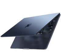 EooCoo avec Coque MacBook Air 13 Pouces M5-M2 [100% Assortie] Minuit Mat