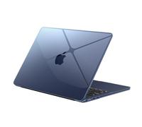 EooCoo avec Coque MacBook Air 13 Pouces M5 M4 M3 M2 2026-2022 Cristal Nuit