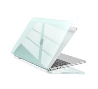 EooCoo Compatible avec Coque MacBook Air 13,6 Pouces M5 M4 M3 M2 2026 2025 2024 2022 Étui Rigide Clair pour Mac Book Air 13,6" A3449 A3240 A3113 Housse de Protection en Plastique Case - Cristal Sauge