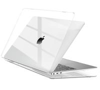 EooCoo Coque Compatible avec MacBook Air M1 13 Pouces 2020 2019 2018 A2337 A2179 A1932 Mac Book Air 13,3″ avec Touch ID, Case Ultra-Fine Protection en Coque Rigide -Transparent Cristal Clair