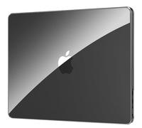 EooCoo Coque Ultra-Mince Compatible avec MacBook Air 13 Pouces M4 M3 M2 2026 2025 2024 2022 [Noir Translucide] A3240 A3113 A2681 Housses Mac 13.6" Étui de Rigide Protection - Noir Sidéral Crystal