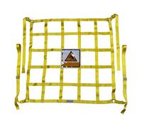 EOOXEKFX Filet de sécurité pour Chargement en Sangle - Filet d'arrimage pour boîtes et palettes, Sangles de Filet de Chargement réglables, Filet de Levage Robuste, Filet de Levage en Nylon Suspendu d