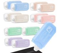 EOPUOZS 12Pcs Colle Roller, 6 mm x 6 m Souris Roller Colle Ruban Adhésif Double Face, pour Travaux Manuels, Scrapbooking, Journal, Fotos, Fotoalbum, Cartes