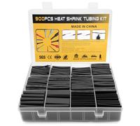EOPUOZS 900 Pièces Gaines Thermorétractables, Gaine Thermorétractable étanche 2:1, Idéale pour Connexions de Fils, L'isolation électrique et Réparations de Câbles