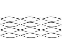 Eopzol Lot de 12 joints de chambre de ventilateur de moteur 30517A pour Eureka Sanitaire, compatibles avec les modèles SC888 SC887 SC882 SC679 SC899 SC886 SC882A