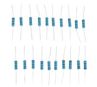Eorleya 20Pcs 100 Ohm 1% 3W RéSistance de Film en MéTal 3 Watts RéSistance 100R