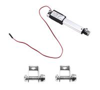 Eorleya Actionneur Linéaire Micro 2" Stroke, 30N/6.75lb, Vitesse 30mm/S Moteur Actionneur Linéaire Électrique Mini Étanche 12V