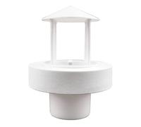 Eorleya Nébuliseur de Générateurs de Distributeur de Brouillard Flottant pour Mini Bassin de Piscine (Blanc)