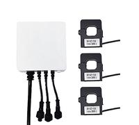 Eorleya Tuya Smart Life Single 3 Phase WiFi Energy KWH Meter 120A Power Clamp Transformateur de Courant Moniteur de Consommation D'éNergie