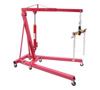 EORNYHQMY Grue Hydraulique, avec Niveleur De Moteur, Palan Pliant, Équipement De Levage De Grues À Usage Intensif, pour Soulever Le Moteur des Essieux De Voiture