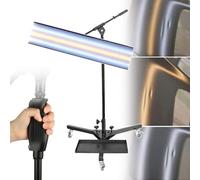EORNYHQMY Panneau De Ligne De Bande LED De Dent De Voiture, Lumière D'outils De Réparation De Bosses sans Peinture, Lumière De Détection Réglable, pour La Réparation De Carrosserie Automobile